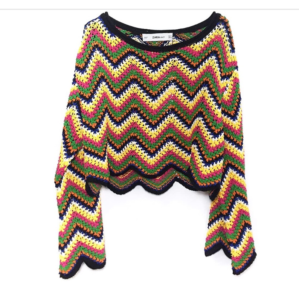 Zara crochet top